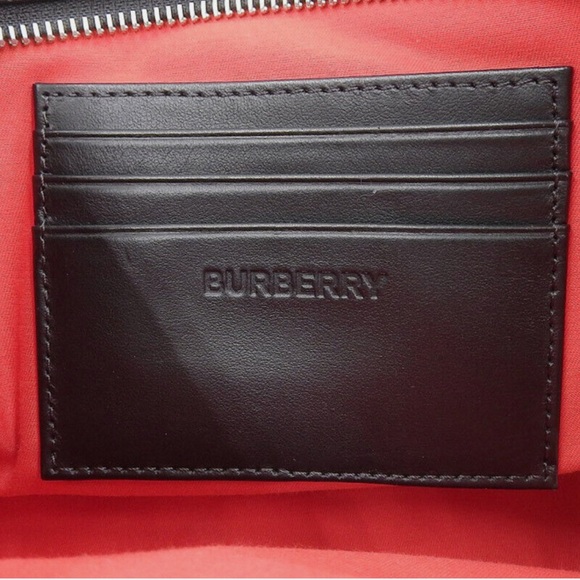 Burberry Vintage Unisex Check & Leather Crossbody Bag 8010152 (New) $1150 - Picture 10 of 12